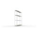 META SPEED-RACK Weitspannregal 2470x2000x400 mm in verzinkt mit 4 Fachebenen und Spanplatten
