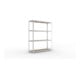 Set META-Regalbau GmbH & Weitspannregal SPEED RACK2500x600x2470 mm verz. +...