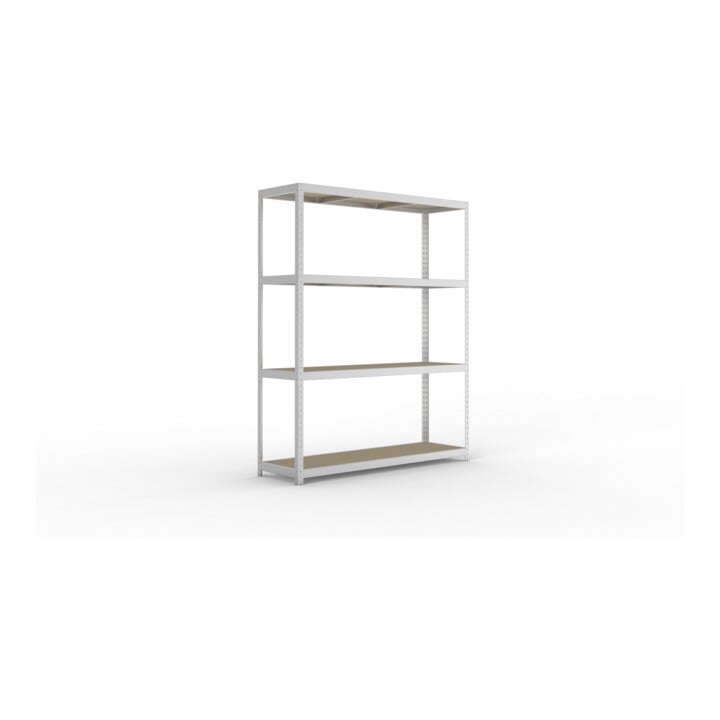 Set META-Regalbau GmbH & Weitspannregal SPEED RACK2500x600x2470 mm verz. +...