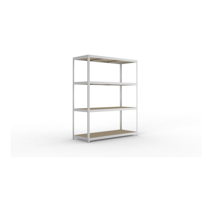 Set META-Regalbau GmbH & Weitspannregal SPEED RACK2500x800x2470 mm verz. +...