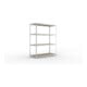 META SPEED-RACK Weitspannregal 2470x2000x800 mm in verzinkt mit 4 Fachebenen und Spanplatten