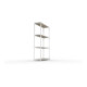 META SPEED-RACK Weitspannregal 2970x1700x600 mm in verzinkt mit 4 Fachebenen und Spanplatten