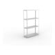 META SPEED-RACK Weitspannregal 2970x1700x600 mm in verzinkt mit 4 Fachebenen und Stahlpaneelen