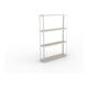 META SPEED-RACK Weitspannregal 2970x2000x400 mm in verzinkt mit 4 Fachebenen und Spanplatten