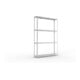 META SPEED-RACK Weitspannregal 2970x2000x400 mm in verzinkt mit 4 Fachebenen und Stahlpaneelen