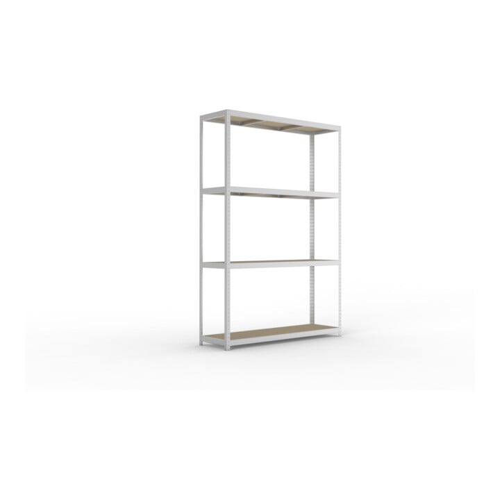Set META-Regalbau GmbH & Weitspannregal SPEED RACK2500x600x2970 mm verz. +...