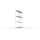 META SPEED-RACK Weitspannregal 2970x2000x600 mm in verzinkt mit 4 Fachebenen und Spanplatten