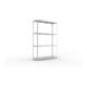 META SPEED-RACK Weitspannregal 2970x2000x600 mm in verzinkt mit 4 Fachebenen und Stahlpaneelen
