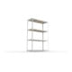 META SPEED-RACK Weitspannregal 2970x2000x800 mm in verzinkt mit 4 Fachebenen und Spanplatten