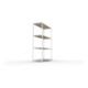 META SPEED-RACK Weitspannregal 2970x2000x800 mm in verzinkt mit 4 Fachebenen und Spanplatten
