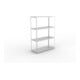 META SPEED-RACK Weitspannregal 2970x2000x800 mm in verzinkt mit 4 Fachebenen und Stahlpaneelen