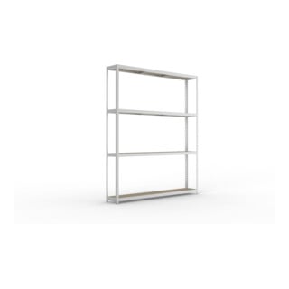 META SPEED-RACK Weitspannregal 2970x2500x400 mm in verzinkt mit 4 Fachebenen und Spanplatten