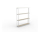 META SPEED-RACK Weitspannregal 2970x2500x400 mm in verzinkt mit 4 Fachebenen und Spanplatten