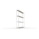 META SPEED-RACK Weitspannregal 2970x2500x400 mm in verzinkt mit 4 Fachebenen und Spanplatten