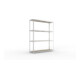 META SPEED-RACK Weitspannregal 2970x2500x600 mm in verzinkt mit 4 Fachebenen und Spanplatten