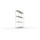 META SPEED-RACK Weitspannregal 2970x2500x600 mm in verzinkt mit 4 Fachebenen und Spanplatten