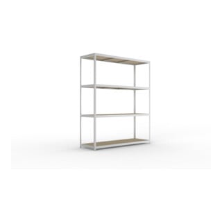 META SPEED-RACK Weitspannregal 2970x2500x800 mm in verzinkt mit 4 Fachebenen und Spanplatten