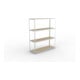 META SPEED-RACK Weitspannregal 2970x2500x800 mm in verzinkt mit 4 Fachebenen und Spanplatten