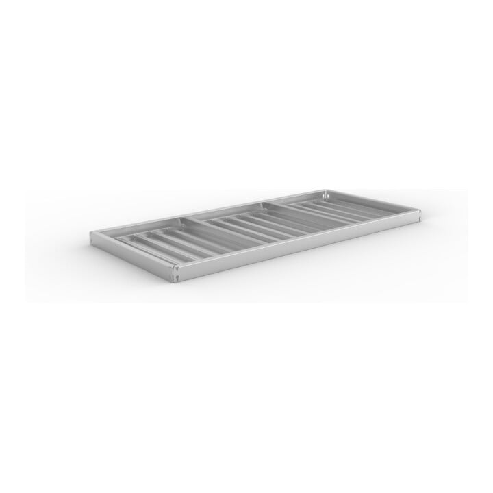 META SPEED-RACK Zusatzfachebene 1700x800 mm in verzinkt und Stahlpaneelen