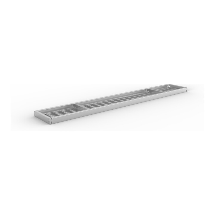 META SPEED-RACK Zusatzfachebene 2500x400 mm in verzinkt und Stahlpaneelen