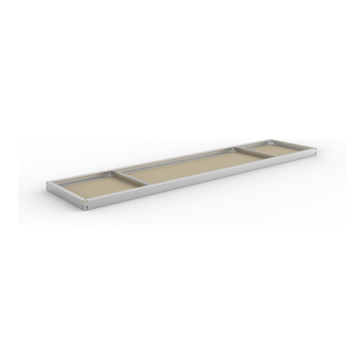 META SPEED-RACK Zusatzfachebene 2500x600 mm in verzinkt und Spanplatte