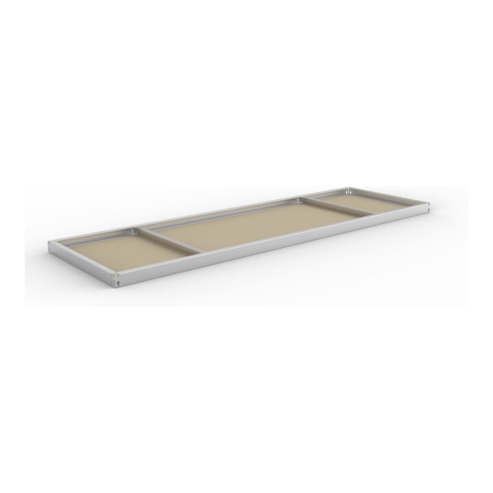 META SPEED-RACK Zusatzfachebene 2500x800 mm in verzinkt und Spanplatte