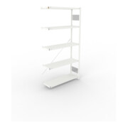 Meta Steckregal Anbauregal S3 CLIP 150 AR lichtgrau + 5 Böden-4