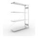 Meta Steckregal Anbauregal S3 CLIP 200 AR 2000 x 1500 x 400 mm verzinkt + 4 Böden