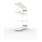 Meta Steckregal Anbauregal S3 CLIP 200 AR lichtgrau + 4 Böden-5