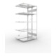 Set S3 CLIP 230 DGR 2000 x 1000 x 400 vzk + S3 CLIP 230 Doppel-Anbauregal