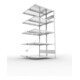 Meta Steckregal Anbauregal S3 CLIP 230 DAR 2000 x 1000 x 500 mm verzinkt + 2 x 5 Böden