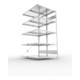 Meta Steckregal Anbauregal S3 CLIP 230 DAR 2000 x 1000 x 600 mm verzinkt + 2 x 5 Böden