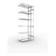 Meta Steckregal Anbauregal S3 CLIP 230 DAR 2500 x 1000 x 300 mm verzinkt + 2 x 6 Böden