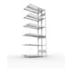 Meta Steckregal Anbauregal S3 CLIP 230 DAR 2500 x 1000 x 300 mm verzinkt + 2 x 6 Böden