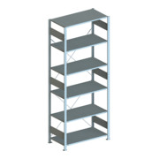 Meta Steckregal Anbauregal S3 CLIP 80 GR verzinkt + 6 Böden