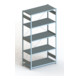 Meta Steckregal Grundregal S3 CLIP 230 GR 2500 x 1300 x 600 mm verzinkt + 5 Böden-1