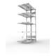 Meta Steckregal S3 CLIP 150 2000 x 1000 x 2 x 300mm verzinkt 2 x 5 Böden