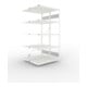 Set META-Regalbau GmbH& Co. KG S3 CLIP 150 DAR 2000 x 1000 x 500 RAL 7035...