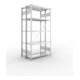 Set META-Regalbau GmbH& Co. KG S3 CLIP 150 DAR 2000 x 1000 x 300 vzk kpl. mit...