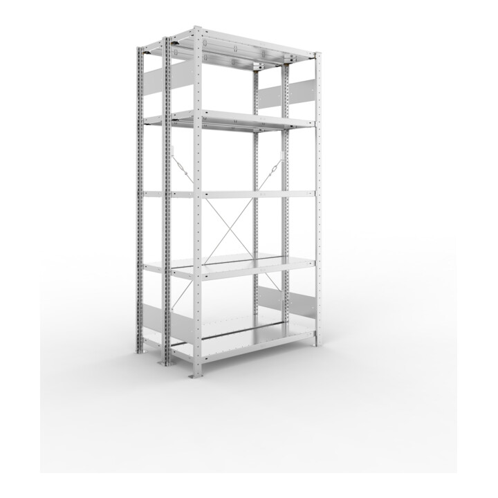 Set META-Regalbau GmbH& Co. KG S3 CLIP 150 DAR 2000 x 1000 x 300 vzk kpl. mit...