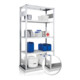 Set S3 150 CLIP Umweltregal mit Gitterrostböden + Zusatzboden CLIP V150 1000x500 mm