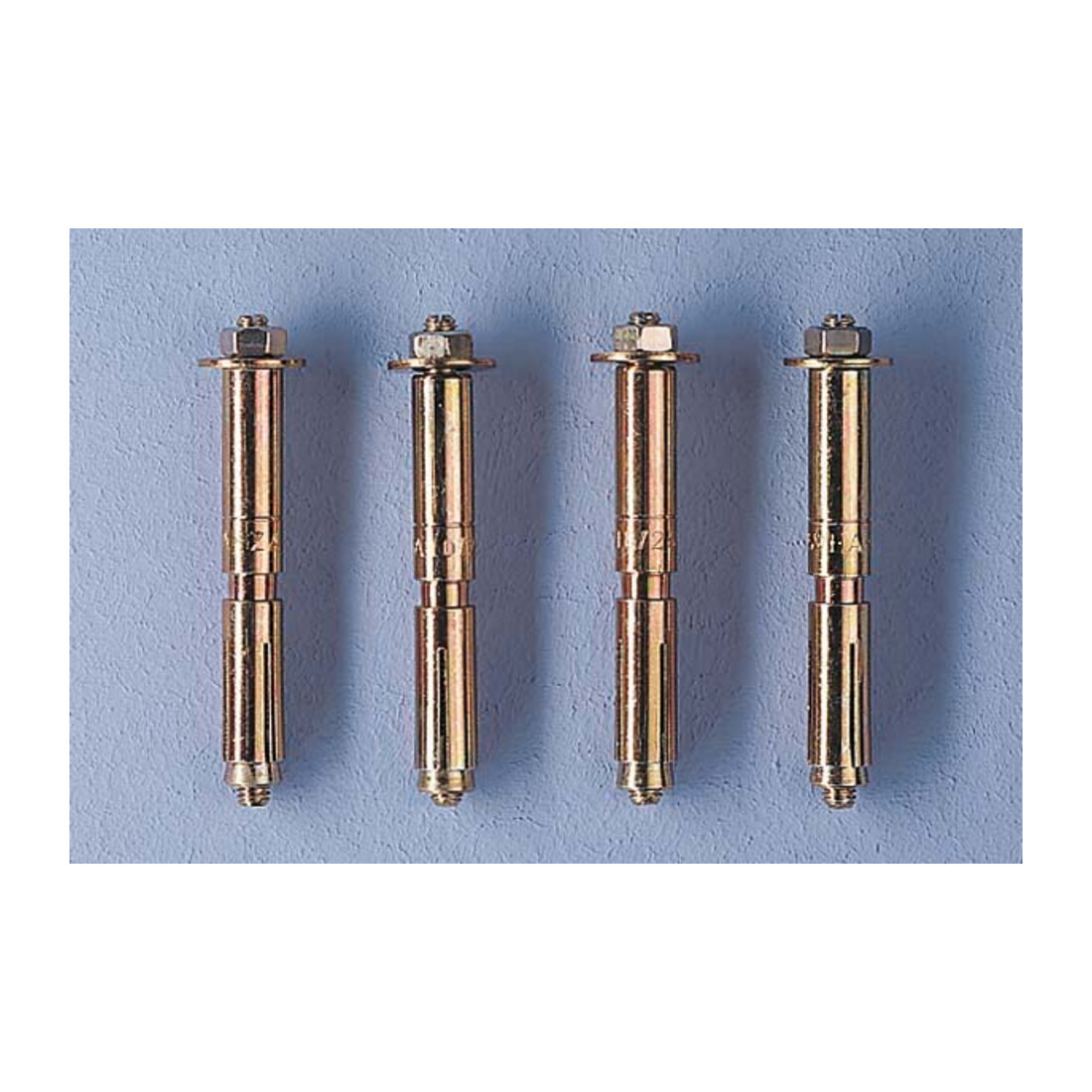 Meta Verdübelungsset Speed Rack verzinkt 4 Ankerbolzen + 8 Schrauben + Muttern