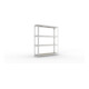 Meta Weitspannregal Speed Rack 1970 x 1700 x 400 mm verzinkt + 4 Fachebenen + Spanplatten