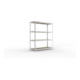 Meta Weitspannregal Speed Rack 1970 x 1700 x 600 mm verzinkt + 4 Fachebenen + Spanplatten