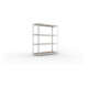 Meta Weitspannregal Speed Rack 1970 x 1700 x 600 mm verzinkt + 4 Fachebenen + Spanplatten