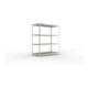 Meta Weitspannregal Speed Rack 1970 x 1700 x 800 mm verzinkt + 4 Fachebenen + Spanplatten