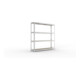 Meta Weitspannregal Speed Rack 1970 x 2000 x 400 mm verzinkt + 4 Fachebenen + Spanplatten