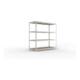 Meta Weitspannregal Speed Rack 1970 x 2000 x 800 mm verzinkt + 4 Fachebenen + Spanplatten