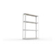 Meta Weitspannregal Speed Rack 2470 x 1700 x 400 mm verzinkt + 4 Fachebenen + Spanplatten