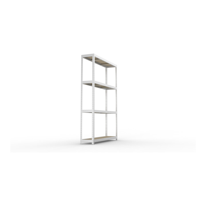 Meta Weitspannregal Speed Rack 2470 x 1700 x 400 mm verzinkt + 4 Fachebenen + Spanplatten